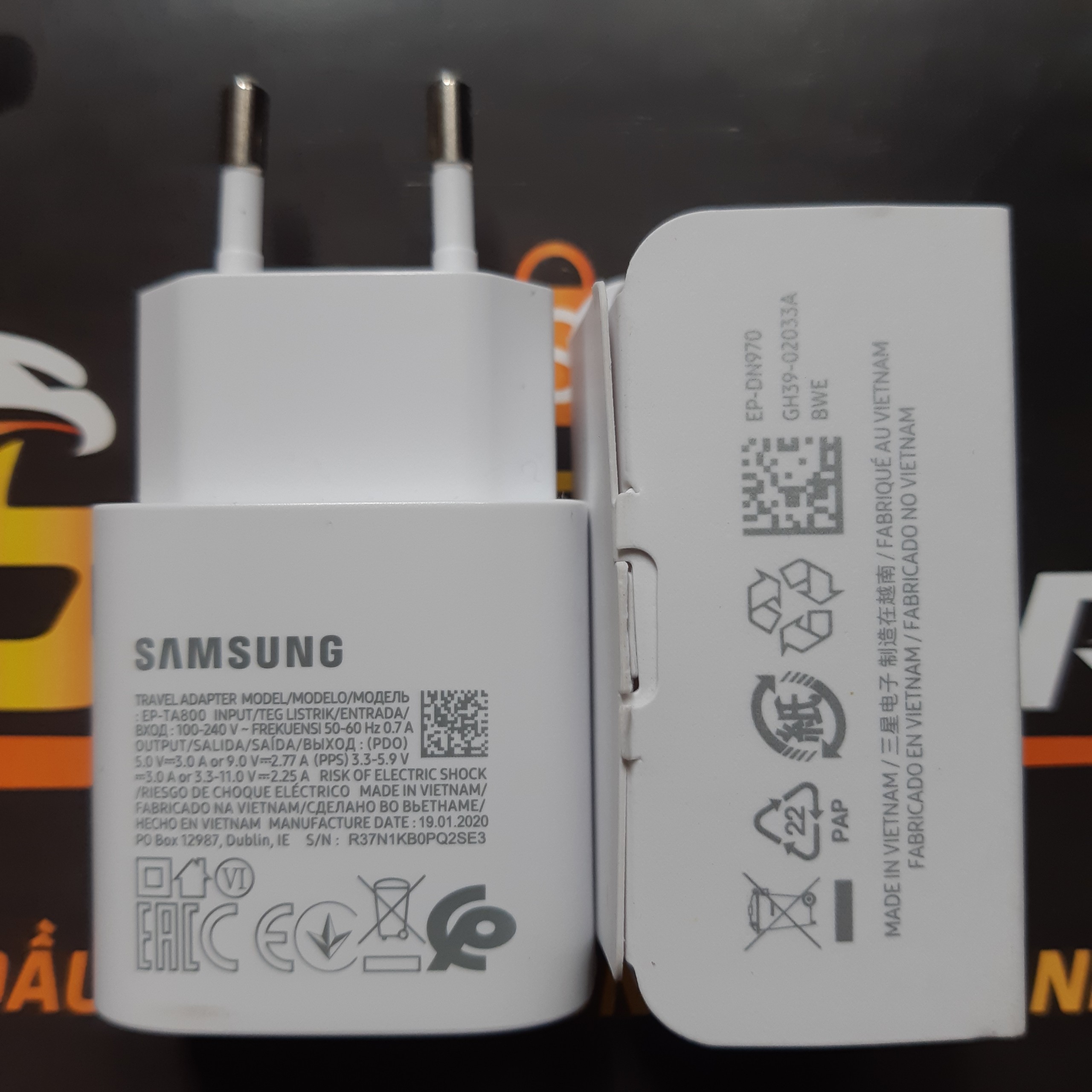 Bộ Sạc Nhanh 25W Chính Hãng Samsung, Bảo Hành 12 Tháng, Sạc Nhanh, Ổn Định Dòng Điện, Bảo Vệ Pin Và Máy