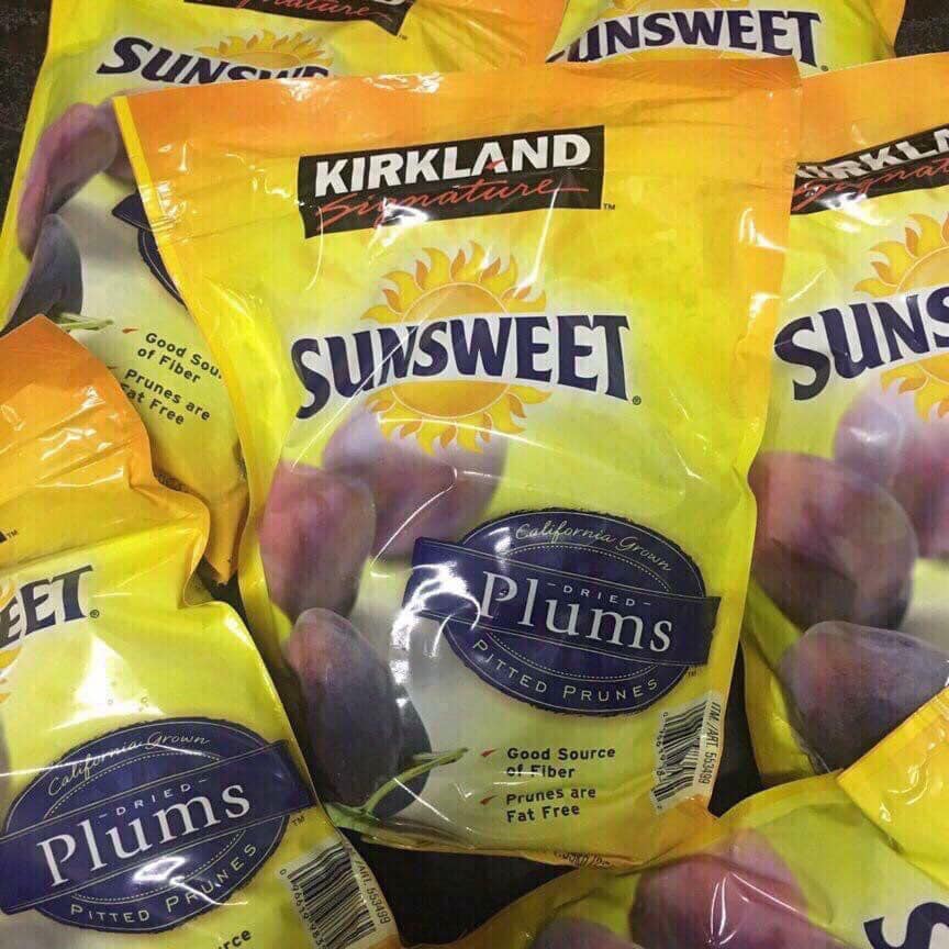 Quả Mận Sấy Khô Kirkland Sunsweet của Mỹ loại 1.59kg