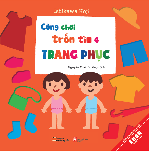 Fahasa - ehon nhật bản - cùng chơi trốn tìm 4 - trang phục