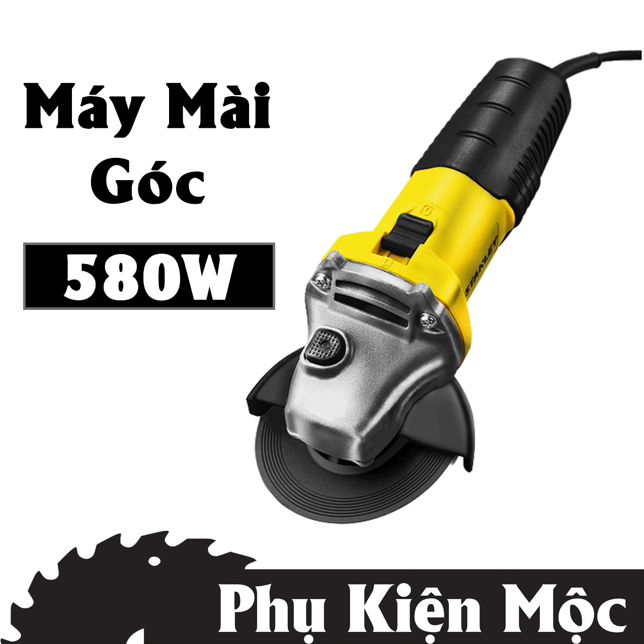 Máy mài góc 100mm công tắc trượt / đuôi stanley stgs6100 sg7100 - chính hãng - sku stgs6100 sg7100