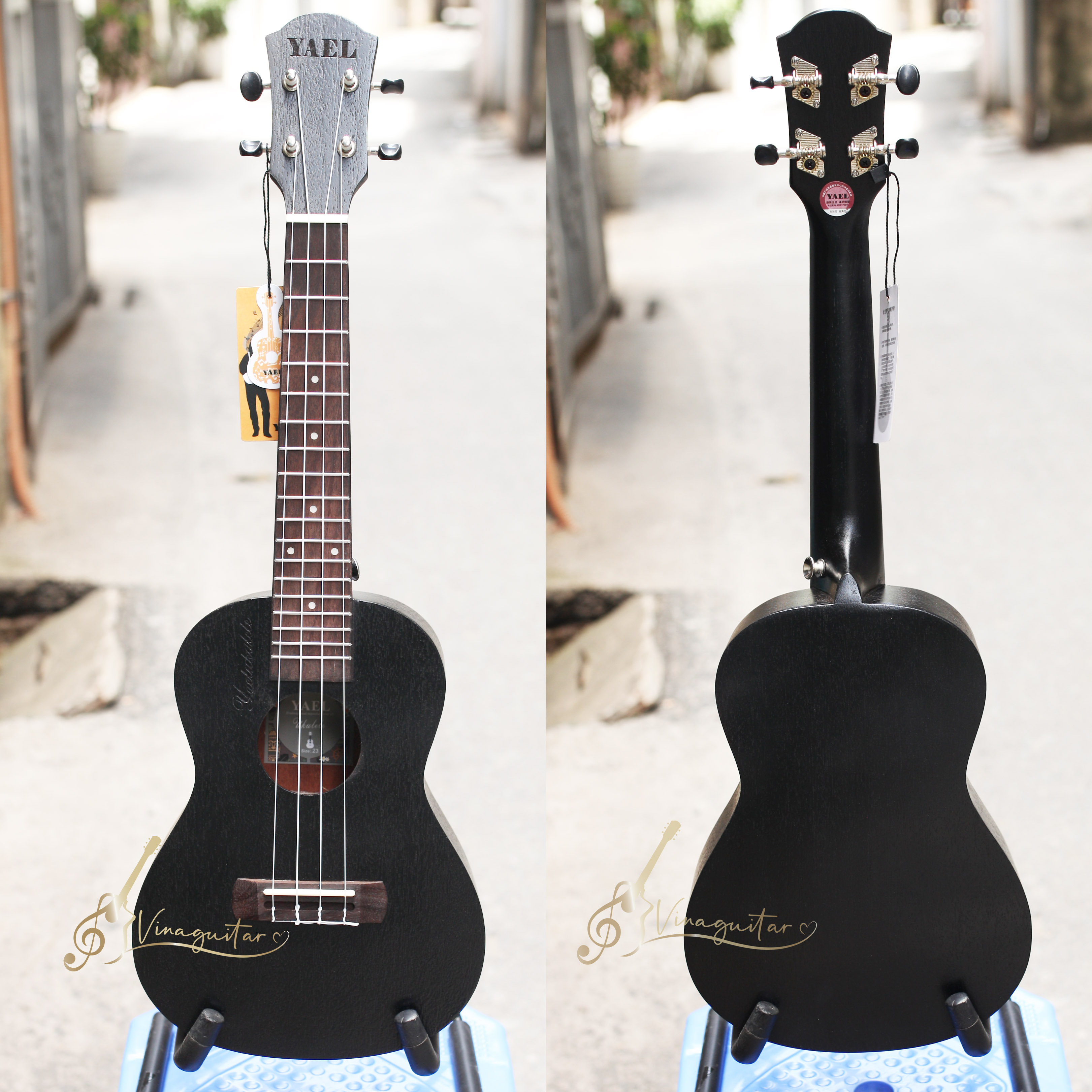 Đàn Ukulele Concert YAEL - VinaGuitar Phân Phối Chính Hãng