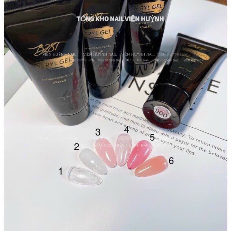 Gel gôm đắp móng B281 chính hãng 50ml