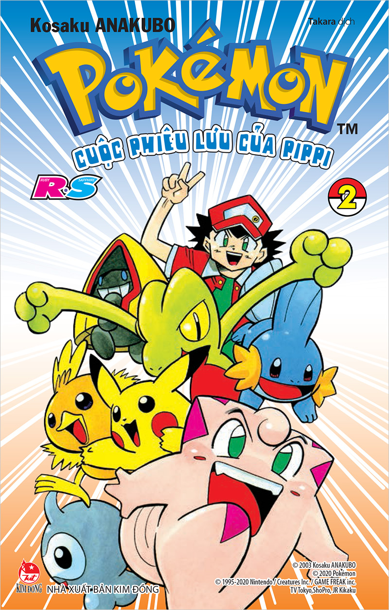 Kim đồng - pokémon - cuộc phiêu lưu của pippi rs - tập 2