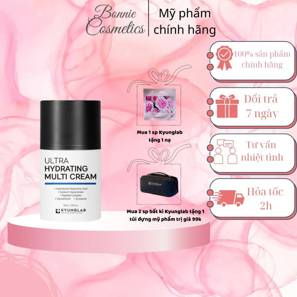 Kem Dưỡng Khóa Ẩm, Phục Hồi Đa Tầng Kyung Lab HA Ultra Hydrating Cream 50ml