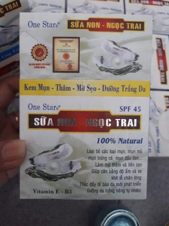 Kem mụn thâm mờ sẹo dưỡng trắng da One Star