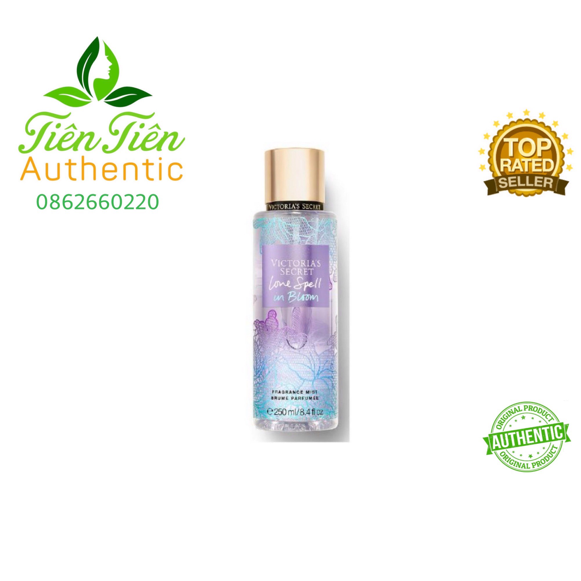 XỊT THƠM VICTORIA’S SECRET LOVE SPELL LACE BODY MIST 250ML