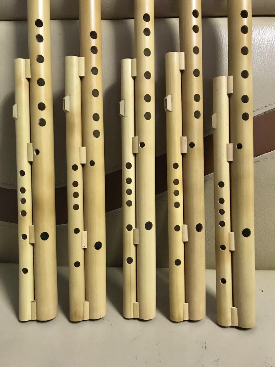 Sáo Mèo kép tone đô