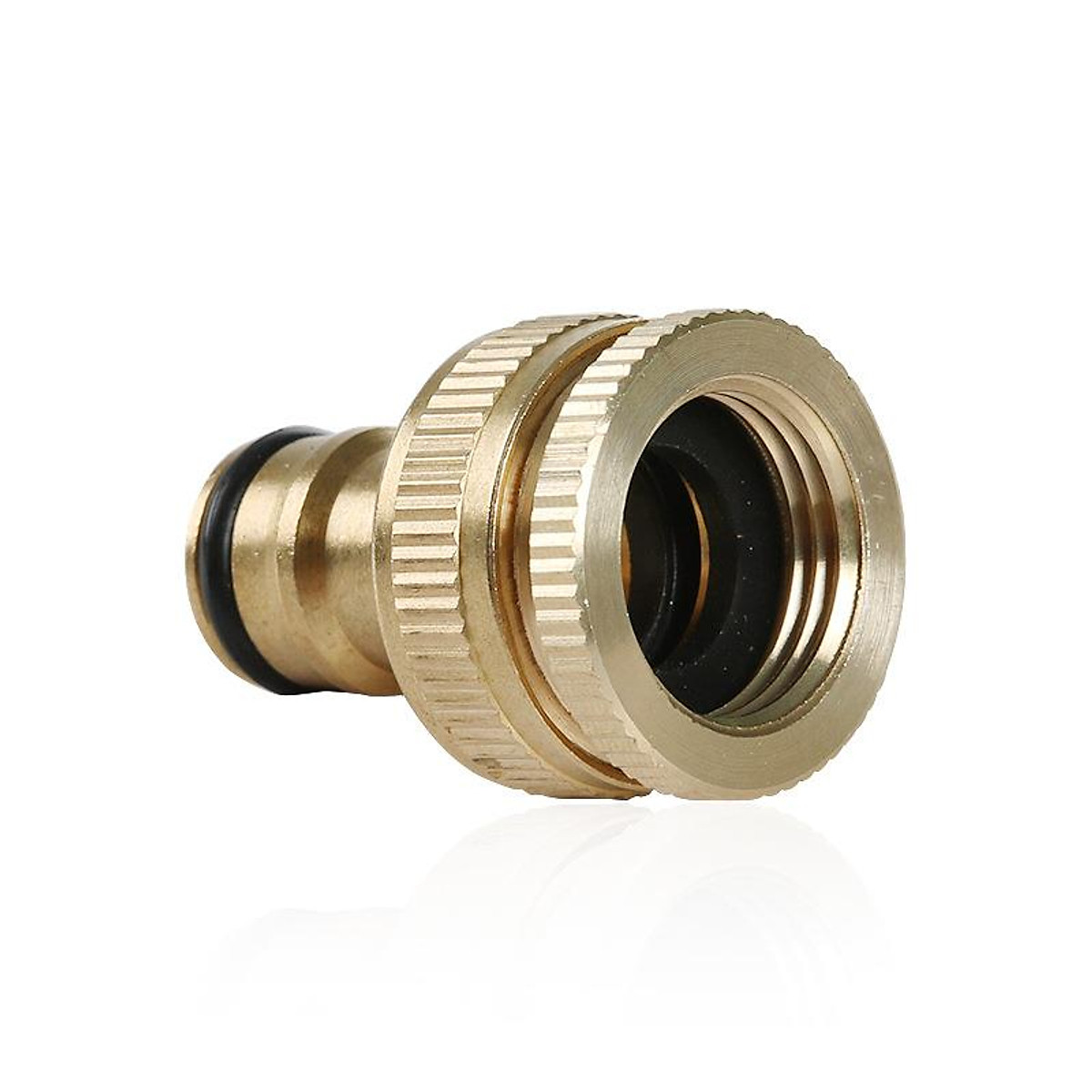 Đầu nối nhanh bằng ĐỒNG ren 21, 25 ra 16, Khớp nối nhanh, Côn thu 25, 21-16