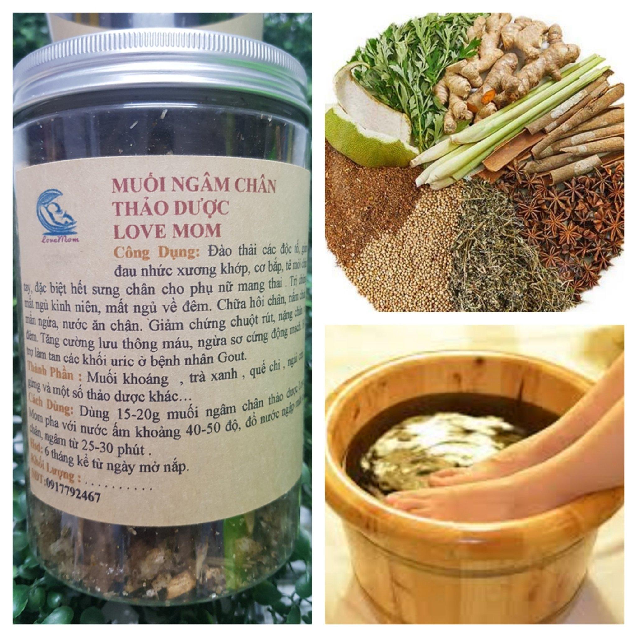 Thảo Dươc Ngâm Chân Cùng Muối - Bài trừ độc tố thận