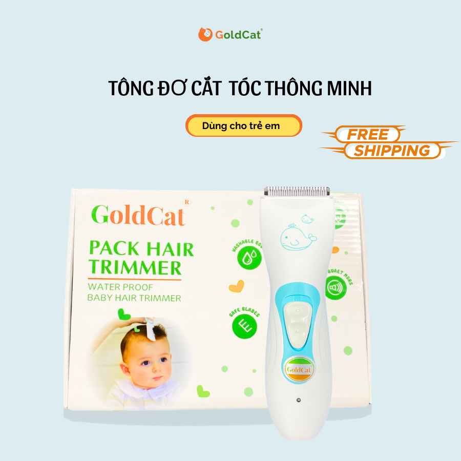 Tông đơ cắt tóc cho bé goldcat
