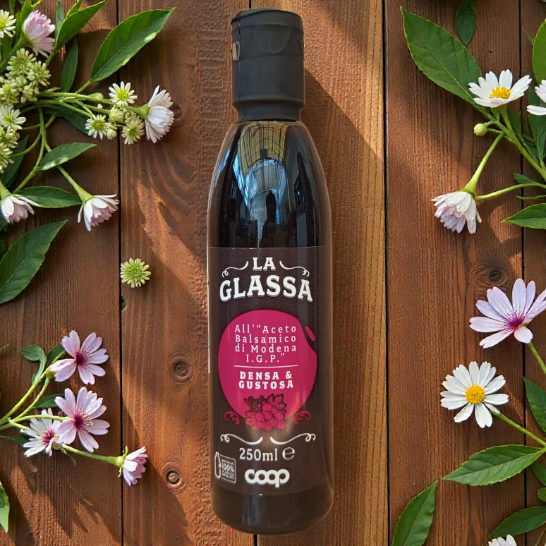 Chai 250ml --- SỐT KEM GIẤM Ý COOP GLAZE MODENA BALSAMIC