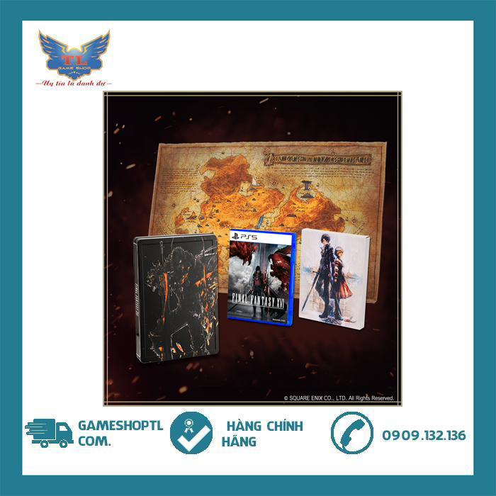 Đĩa Game Final Fantasy XVI Deluxe - ECAS-00053