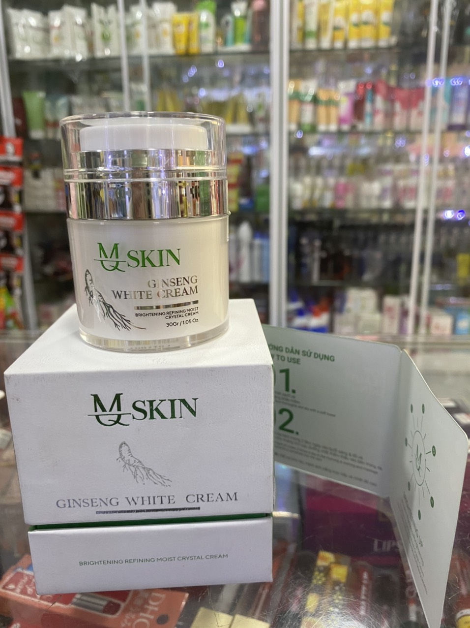 Kem face mq skin trắng da chống nắng