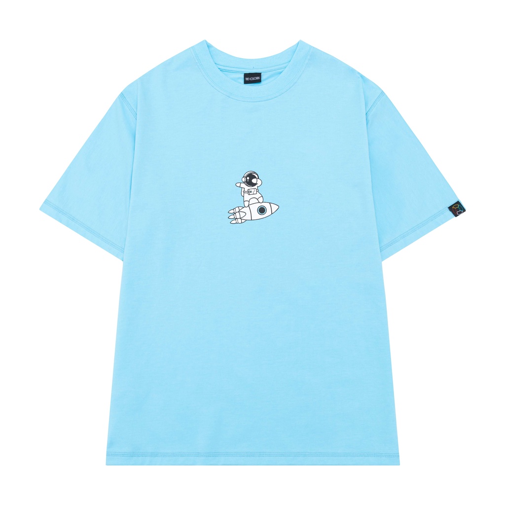 Áo Thun Local Brand Unisex The Colours Premium Basic Tee - Phi Hành Gia