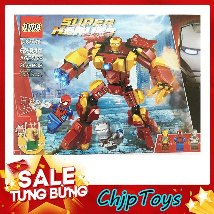 ĐỒ CHƠI LẮP RÁP LEGO ROBOT NGƯỜI SẮT CHIẾN ĐẤU 68041