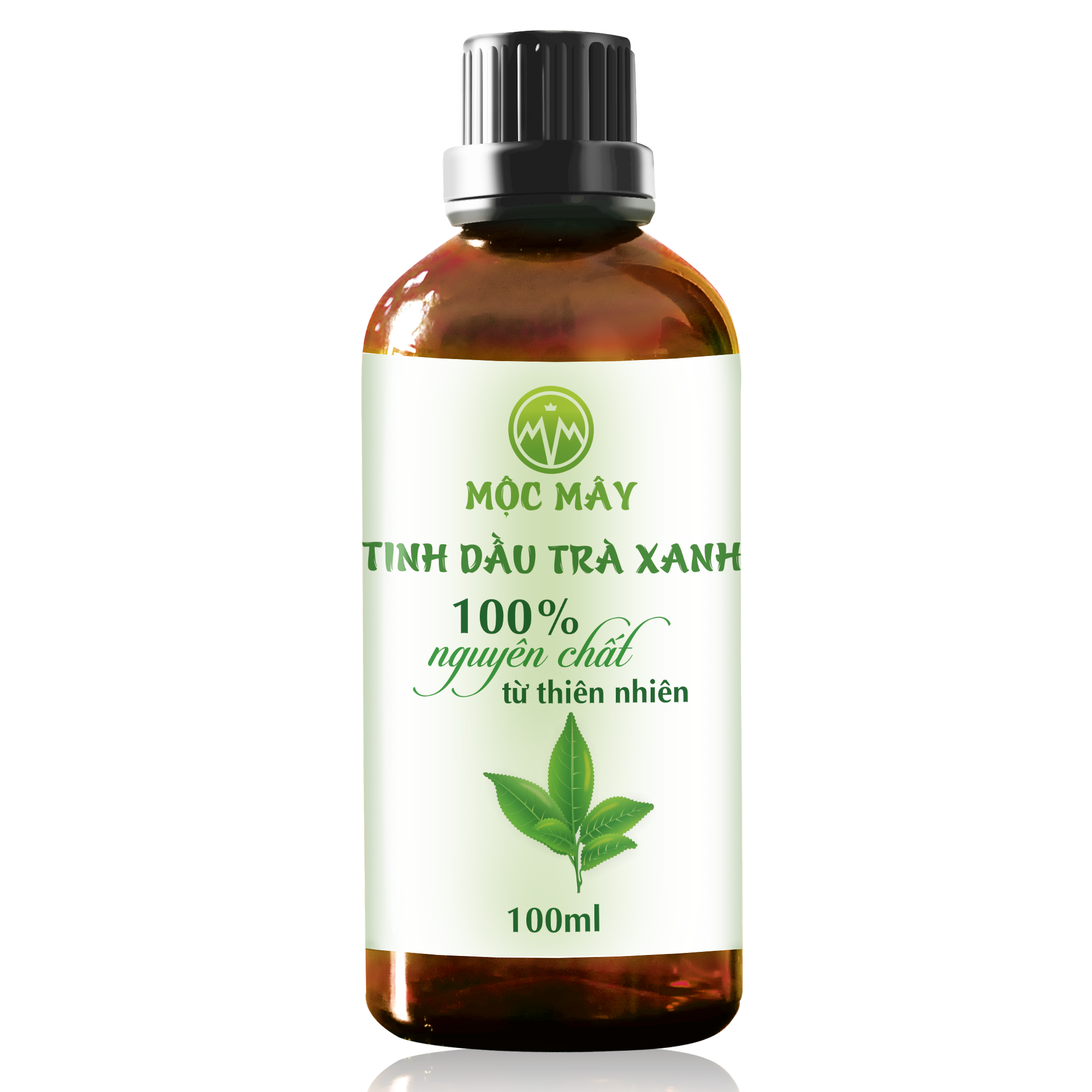 Tinh dầu Trà Xanh 100ml nguyên chất Mộc Mây - tinh dầu nguyên chất từ thiên nhiên xông phòng, thơm phòng, thư giản, đuổi muỗi