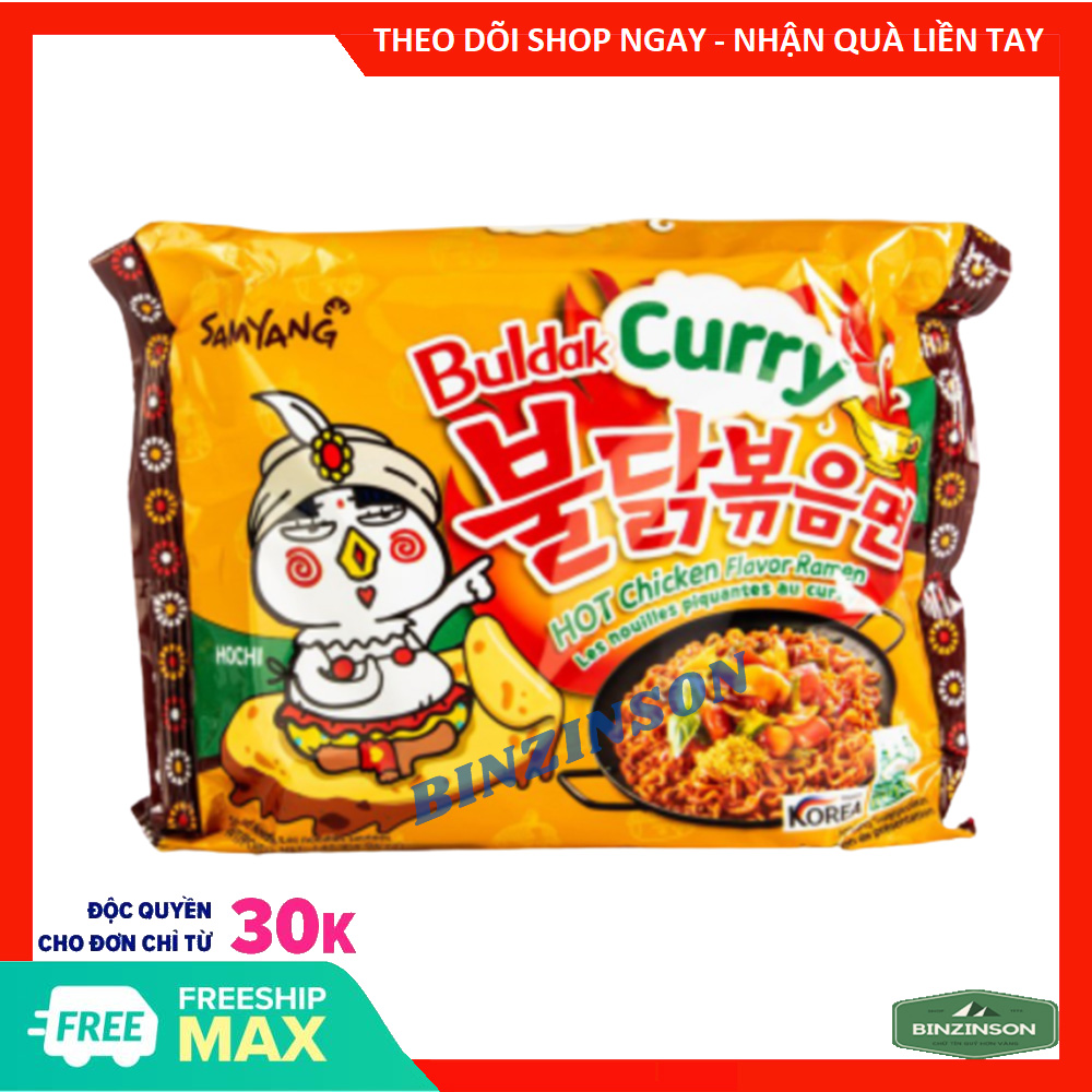 Mì gà cay cà ri samyang hàn quốc 140g loại ngon - binzinson