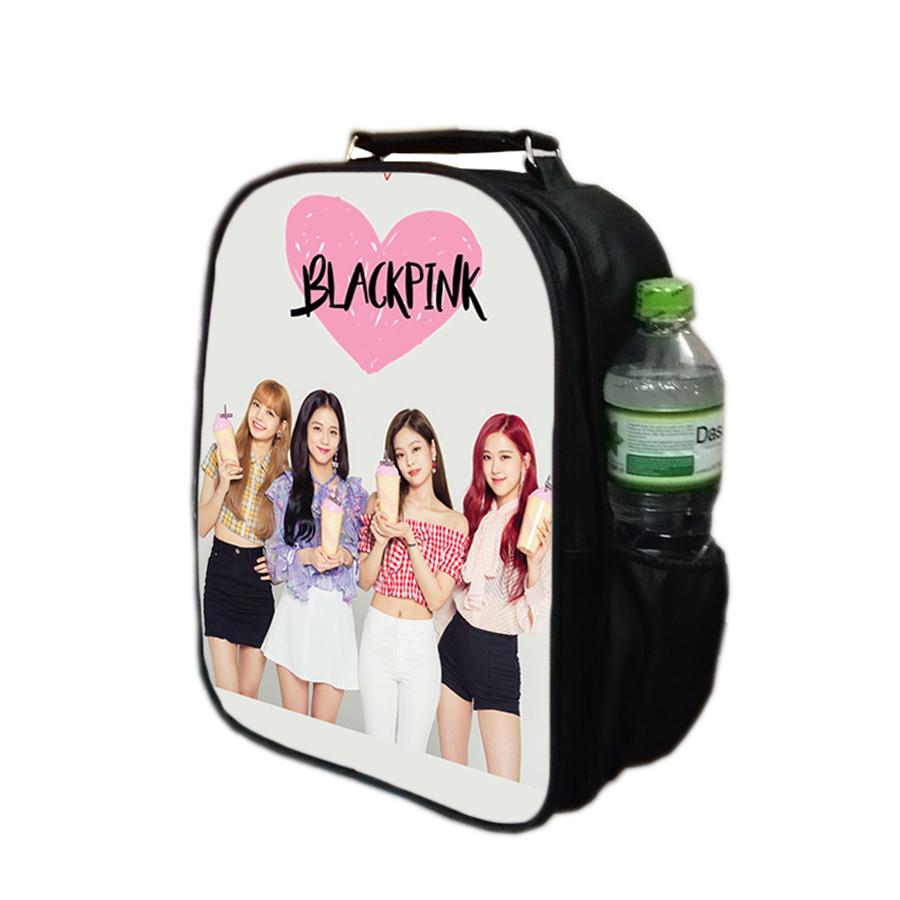 Balo 2 ngăn in hình nhóm Black Pink 4