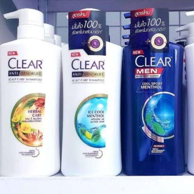 Dầu gội clear 410ml thái lan