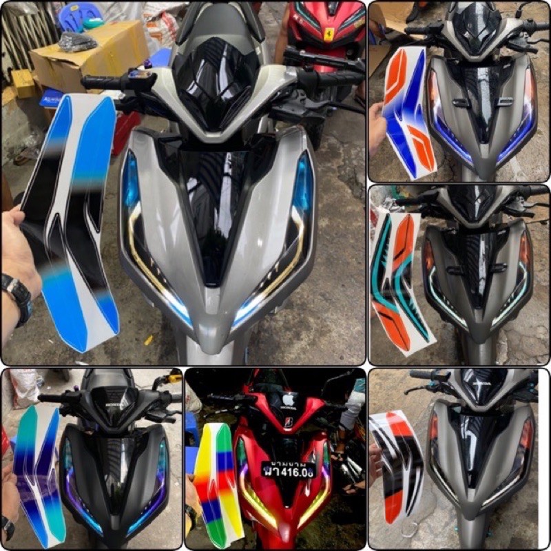 Decal Dán Đèn Demi Vario 2018-2020