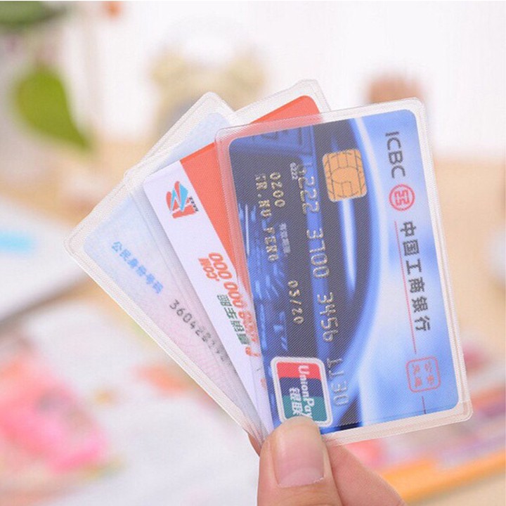 Combo 4 bọc thẻ căn cước công dân, túi bọc thẻ, bằng lái xe, thẻ ATM, CMTND, các giấy tờ tùy thân, thiết kế nhỏ gọn, dễ dàng cất những chiếc thẻ của bạn một cách an toàn, Túi bọc thẻ căn cước công dân, thẻ tín dụng, boc can cuoc