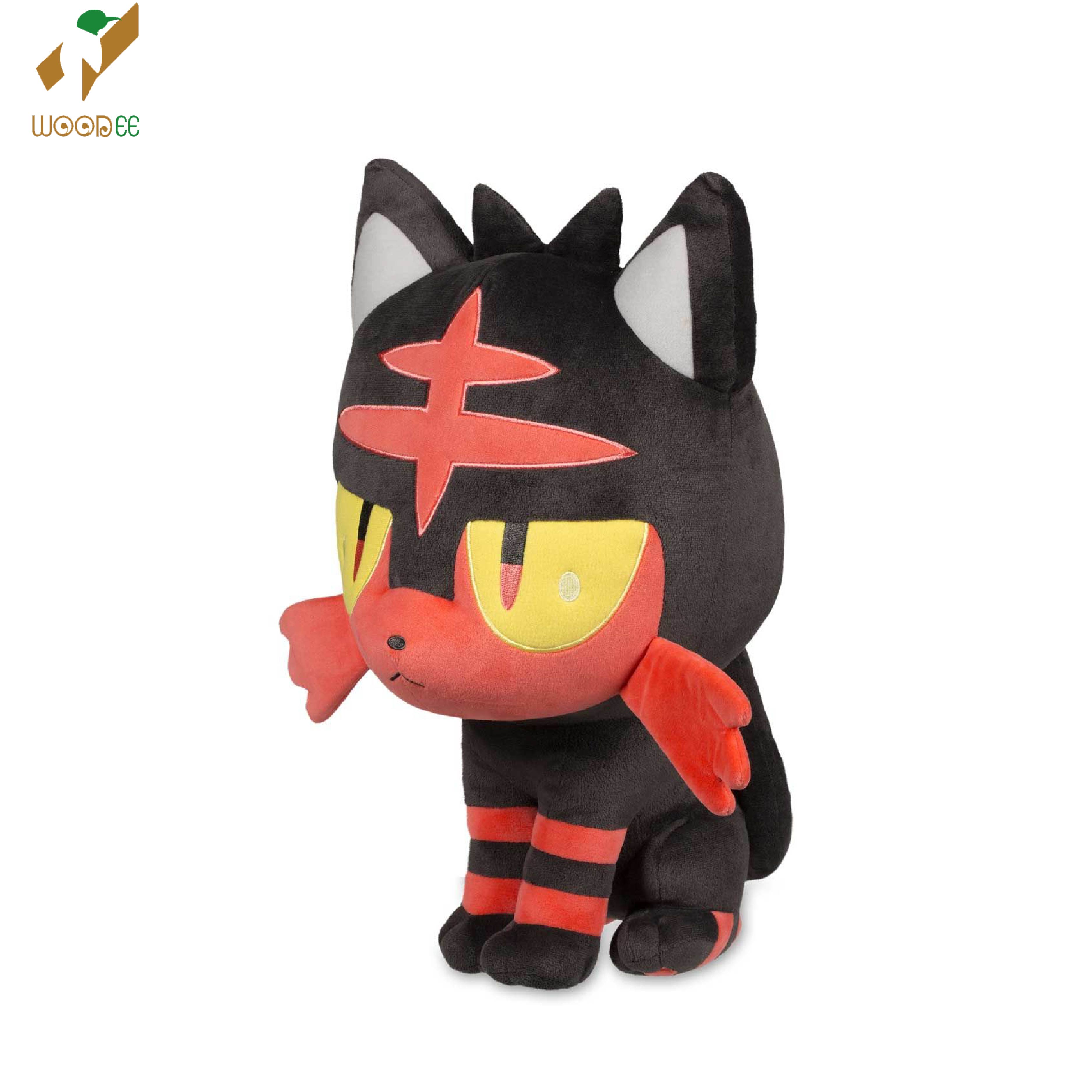 Gấu bông pokemon Litten 20cm