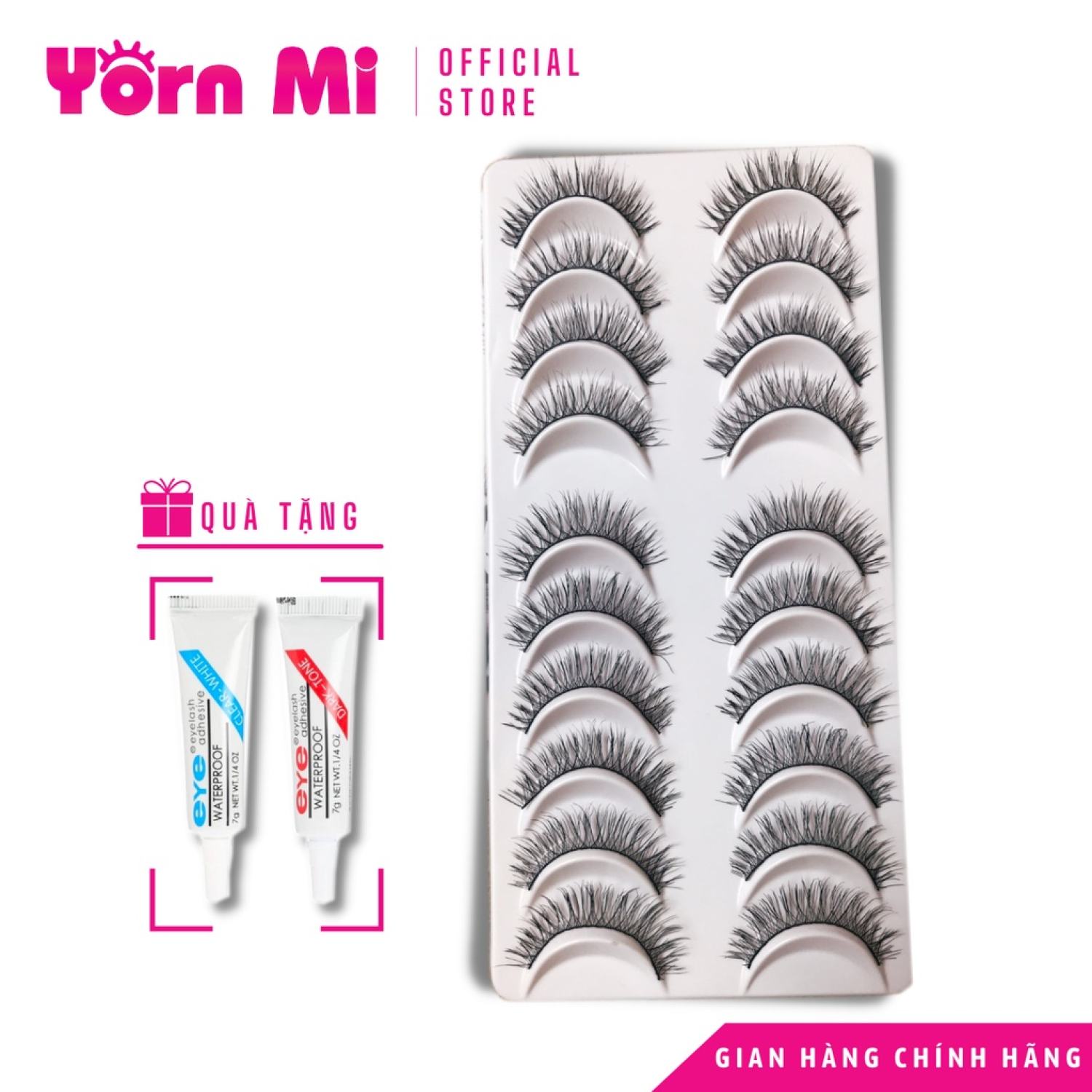 Lông mi giả kazumi d2 sợi mảnh mai