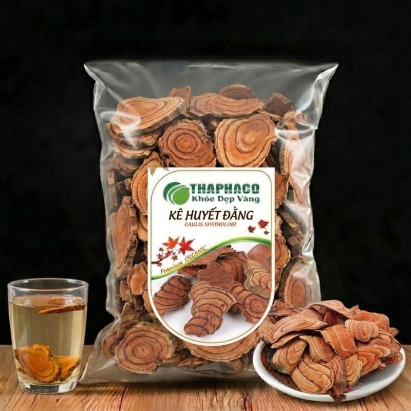 Kê huyết đằng khô 1kg - Thảo Dược Tấn Phát - chuyên dùng để pha trà và sắc nước uống hỗ trợ cải thiện sức khoẻ