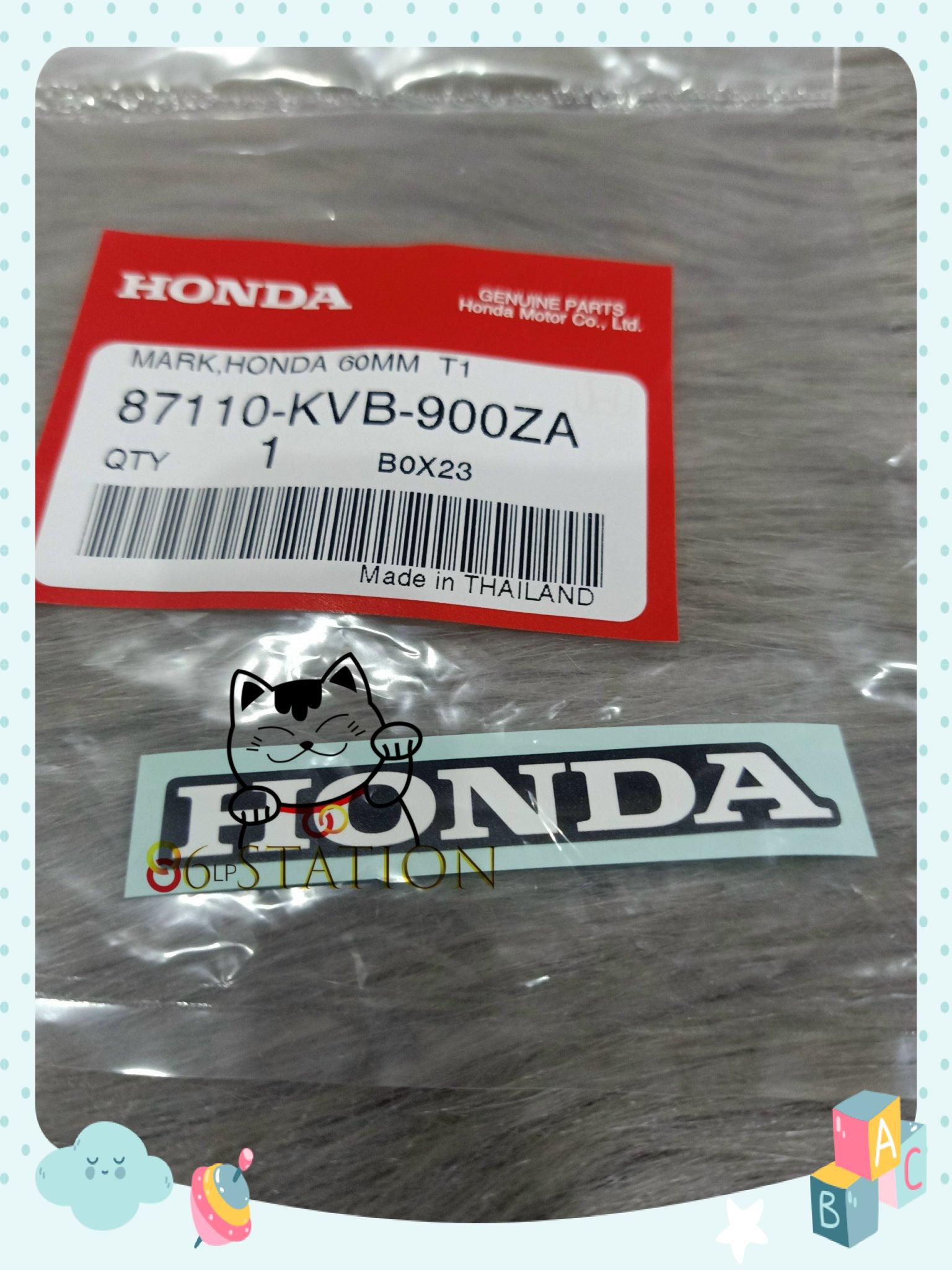 tem honda dán dè biển số vario click chính hãng honda