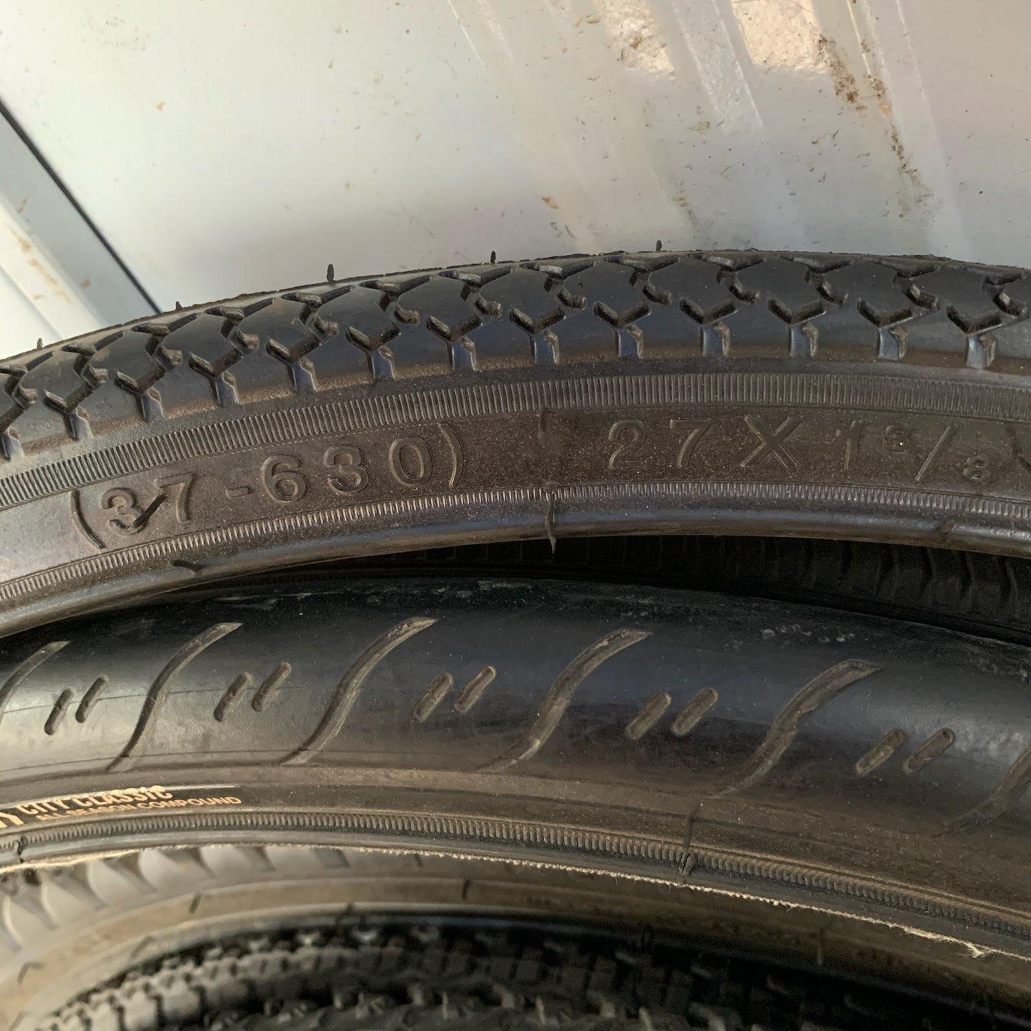 1 săm 1 lốp xe đạp người lớn cỡ 27x13/8 kenda