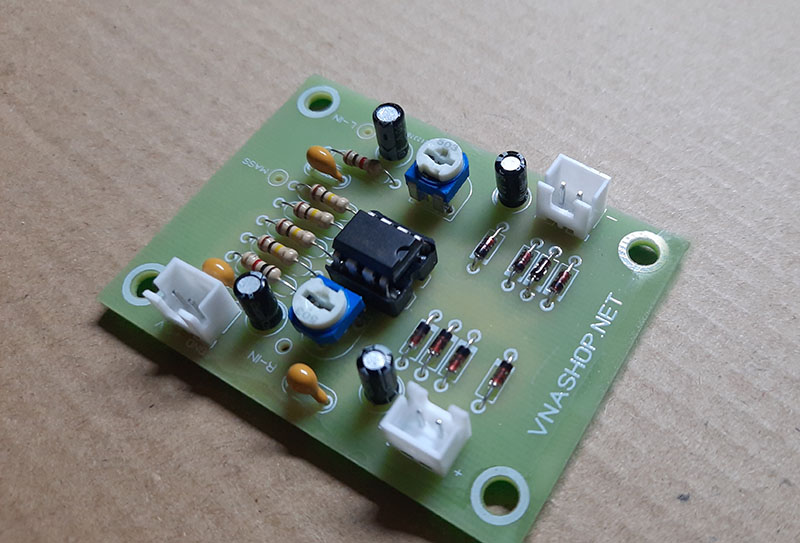 Vỉ Mạch điều khiển đồng Hồ Vu Meter cho ampli, preamp