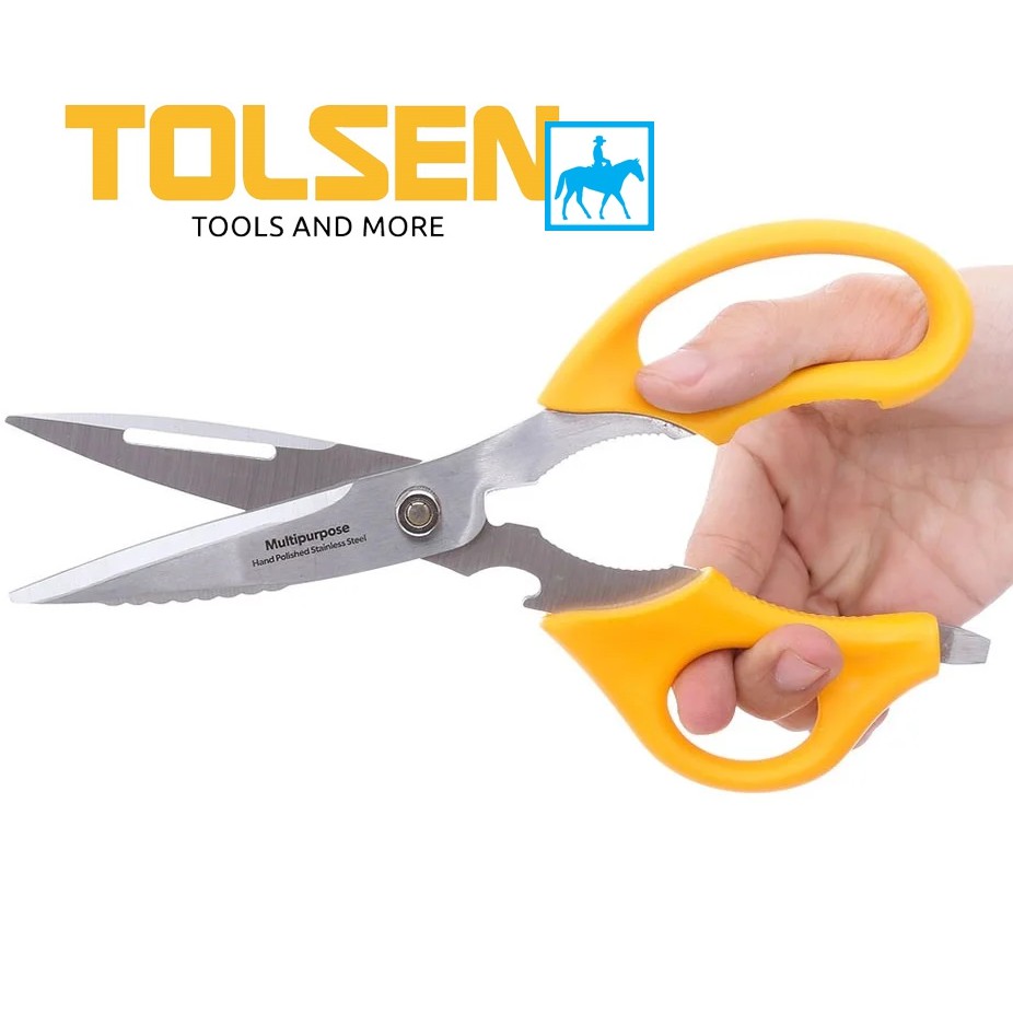Kéo cắt đa năng 220mm tolsen 30049