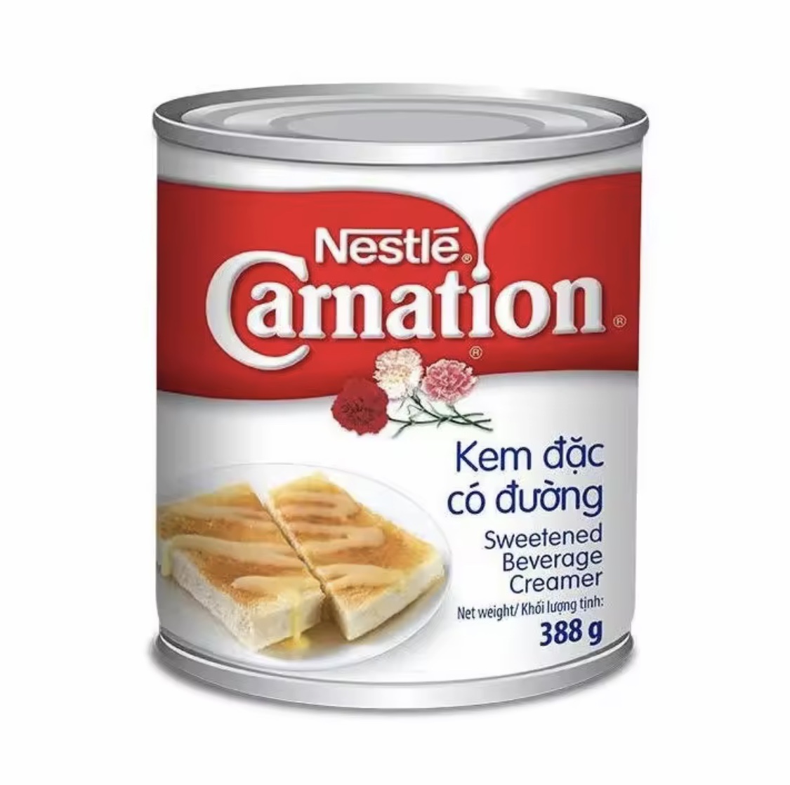 Combo 2 lon sữa đặc có đường Nestle Carnation 388g Thái Lan