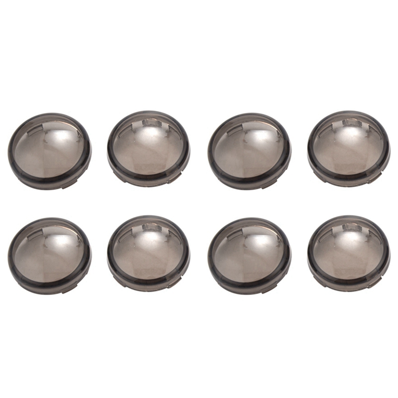 4Pcs For Turn Signal Light Indicator Lens Cover For Harley Sportster 1200 Touring Dyna Softail Fatboy Electra Road K