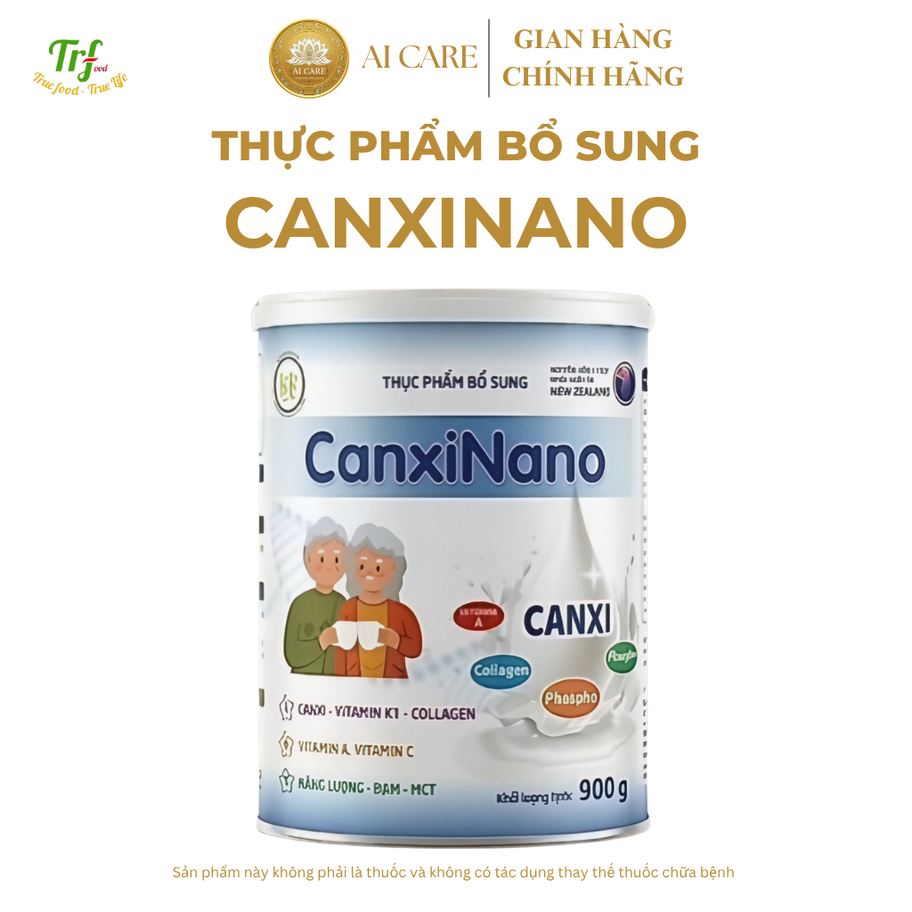 Sữa Bột Xương Khớp CANXINANO LH Pharma Giúp Xương Chắc Khỏe, Phòng Ngừa Loãng Xương, Bảo Vệ Sụn Khớp