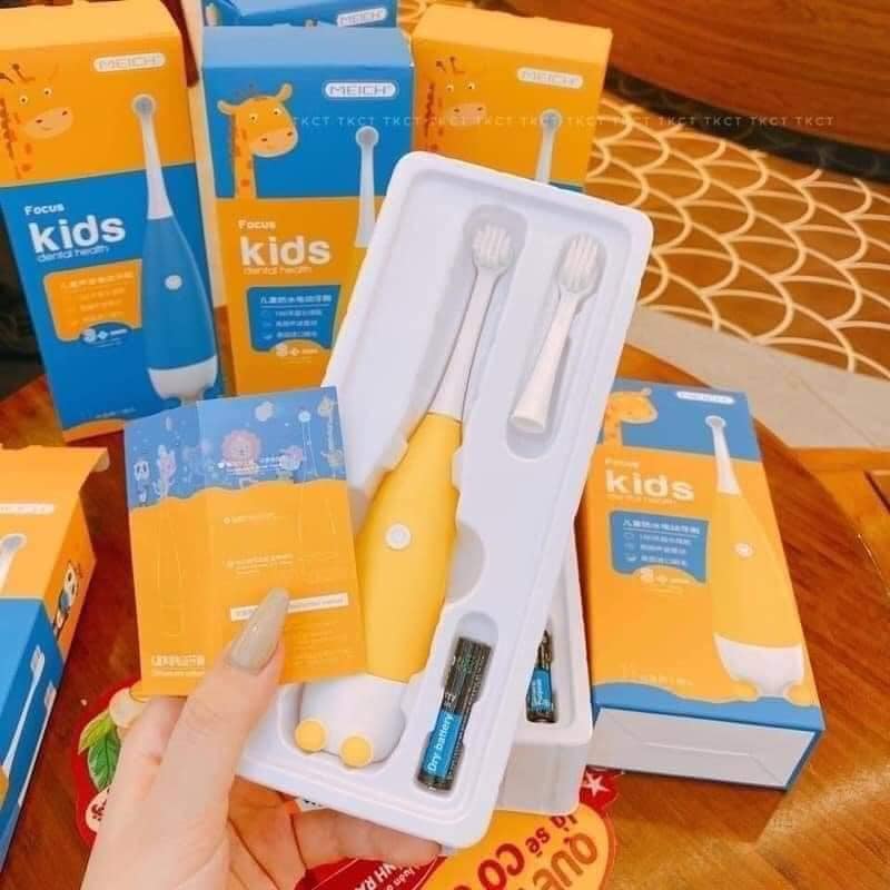 Bàn chải điện kids cho bé yêu
