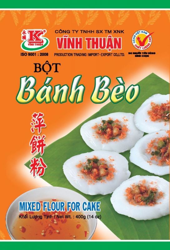 Bột Bánh Bèo Vĩnh Thuận 400G Nguyên Liệu Thực Phẩm Thiên Bảo Anh