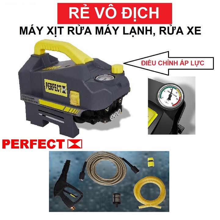 Máy xịt rửa máy lạnh rửa xe - thương hiệu mỹ perfect usa