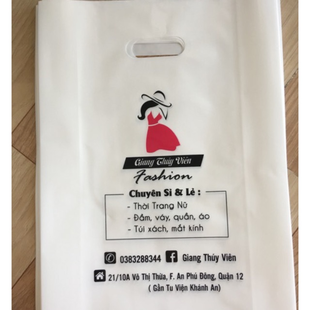 Combo 20kg túi in theo yêu cầu xoài PE bóng dẻo