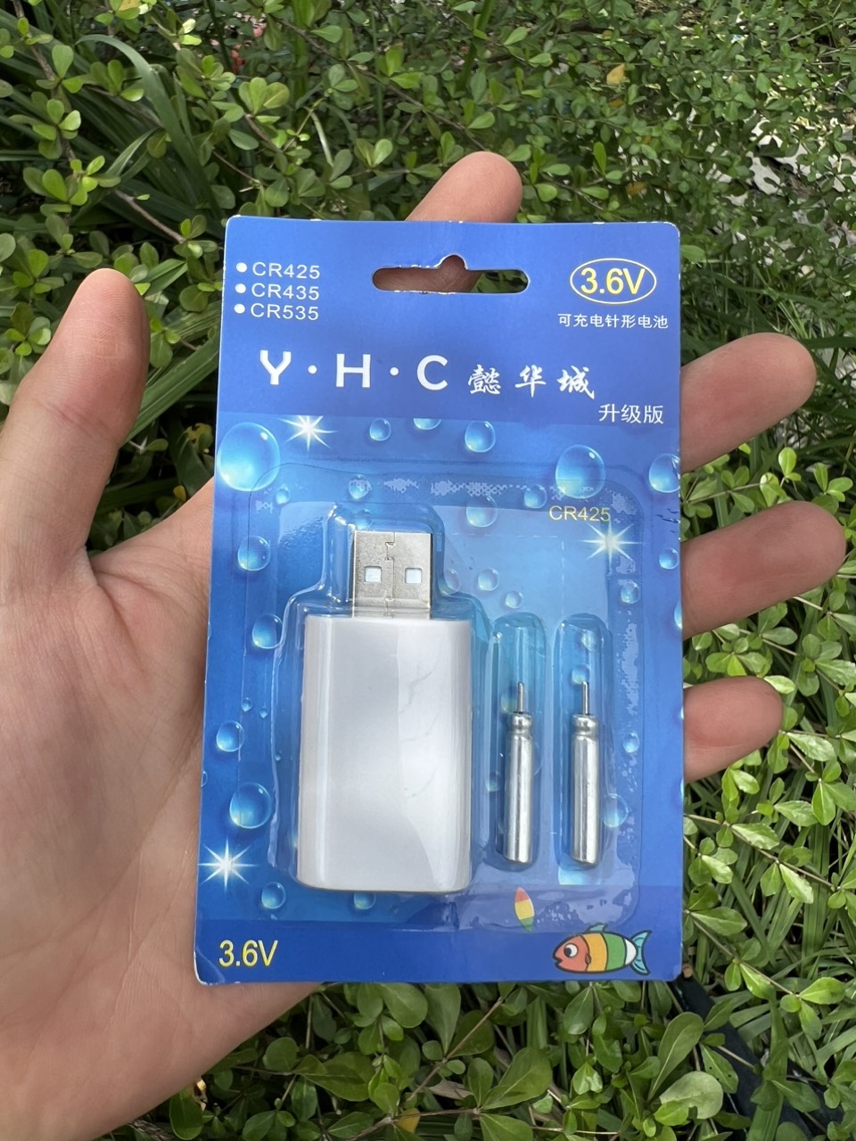 Bộ sạc pin phao câu cá ban đêm - Bộ sạc pin câu đài