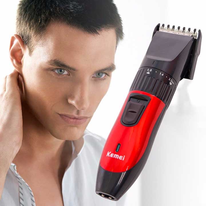 Tông đơ cắt tóc gia đình giá rẻ Kemei 730