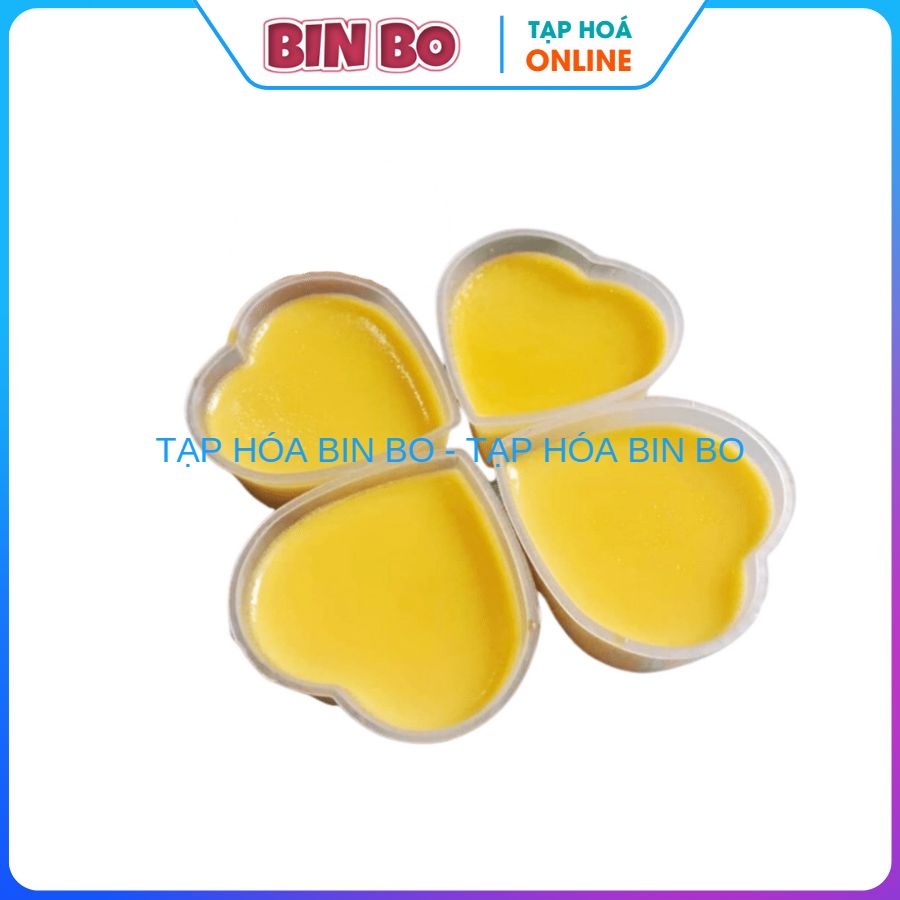 Combo 20 Khuôn Bánh Flan Có Nắp Hình Trái Tim Vĩnh Trường
