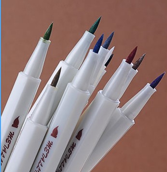 Bút Lông Ngòi Brush Nét 2Mm Brush Metallic 6551Br, Bút Viết Calligraphy, Tiêu Đề Chất Lượng- VPP Tuệ Minh