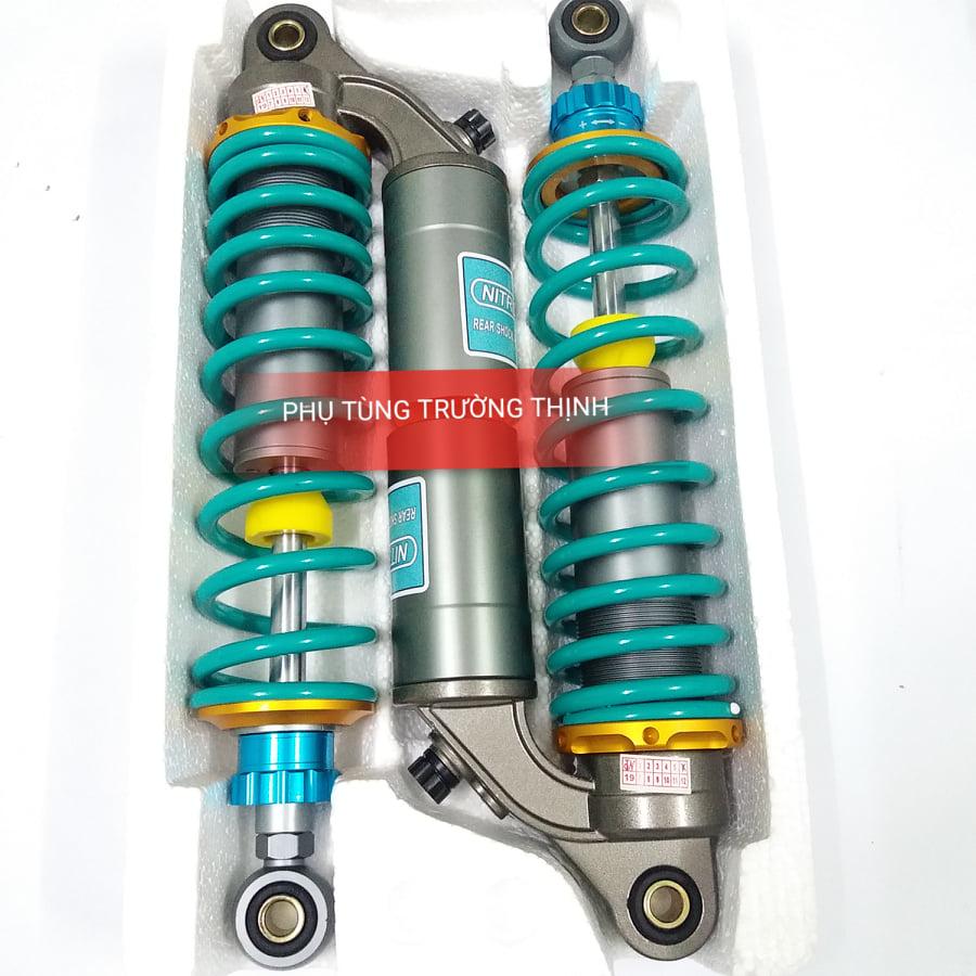 Phuộc Nitron Bình dầu mẫu mới dành cho xe Wave, Sirius, Future, Dream, Elegant, Axelo, Taurus.....