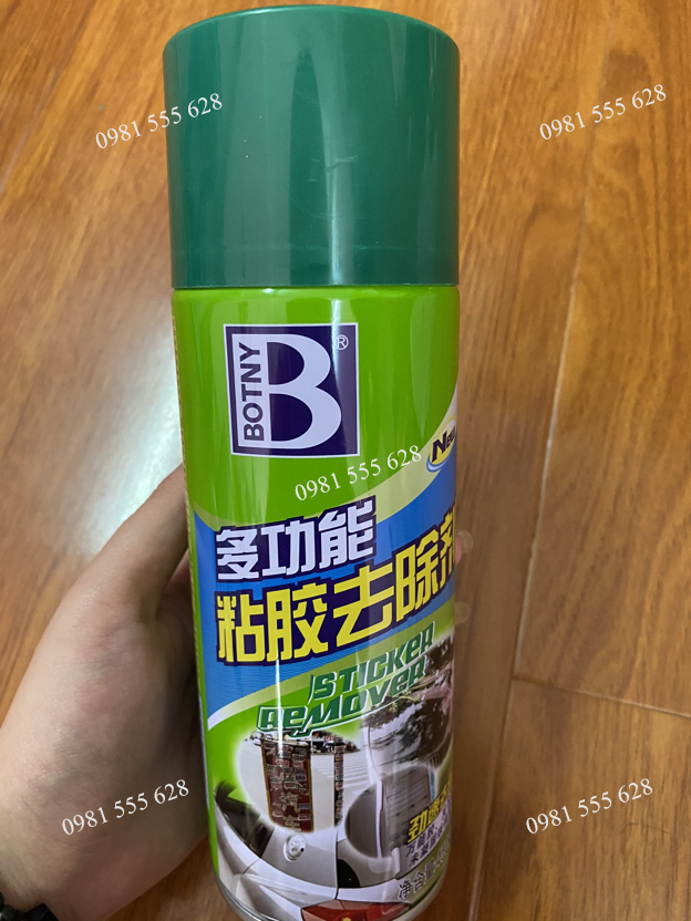 Bình xịt tẩy  keo dính, vết mực chính hãng BOTNY