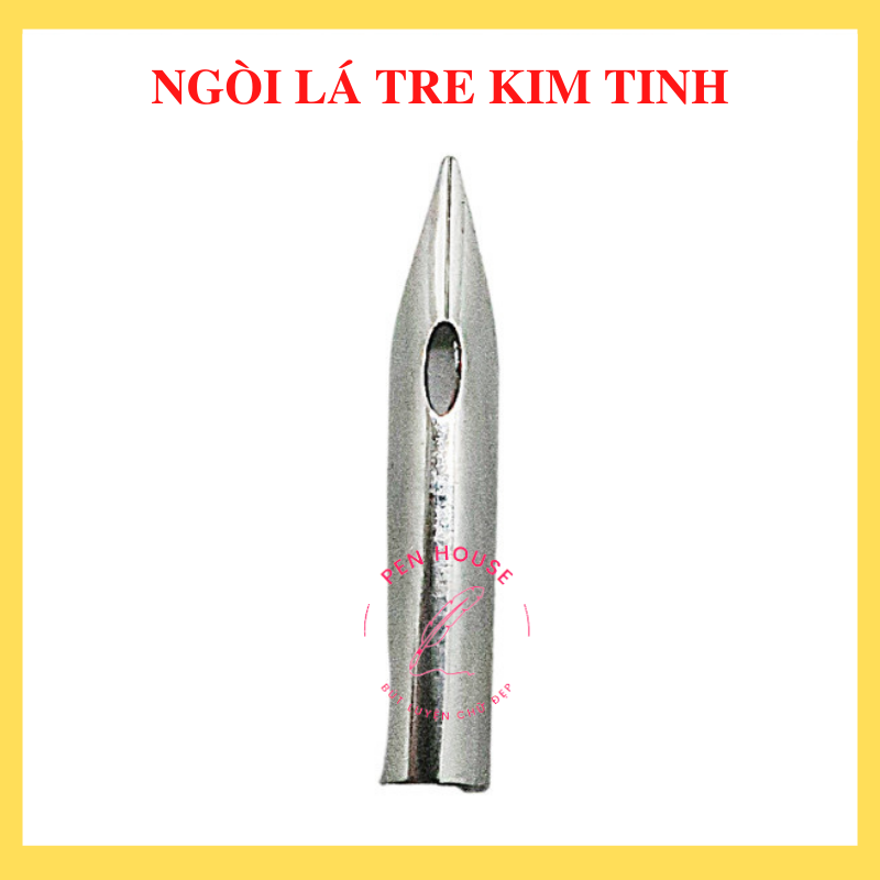 Ngòi bút mài thầy Ánh ngòi lá tre kim tinh Calligraphy tự động thanh đậm