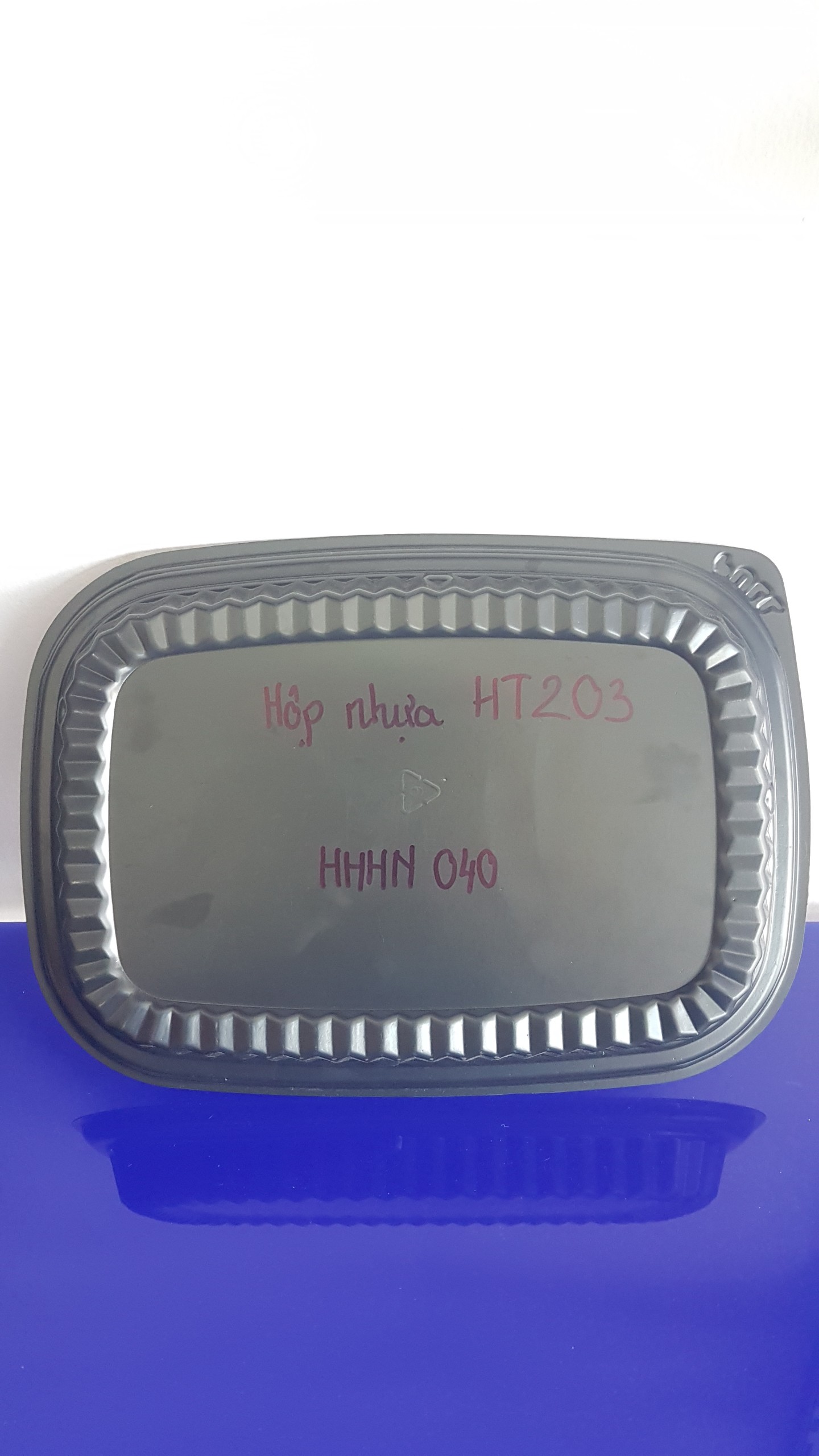 Hộp nhựa đế đen ht203