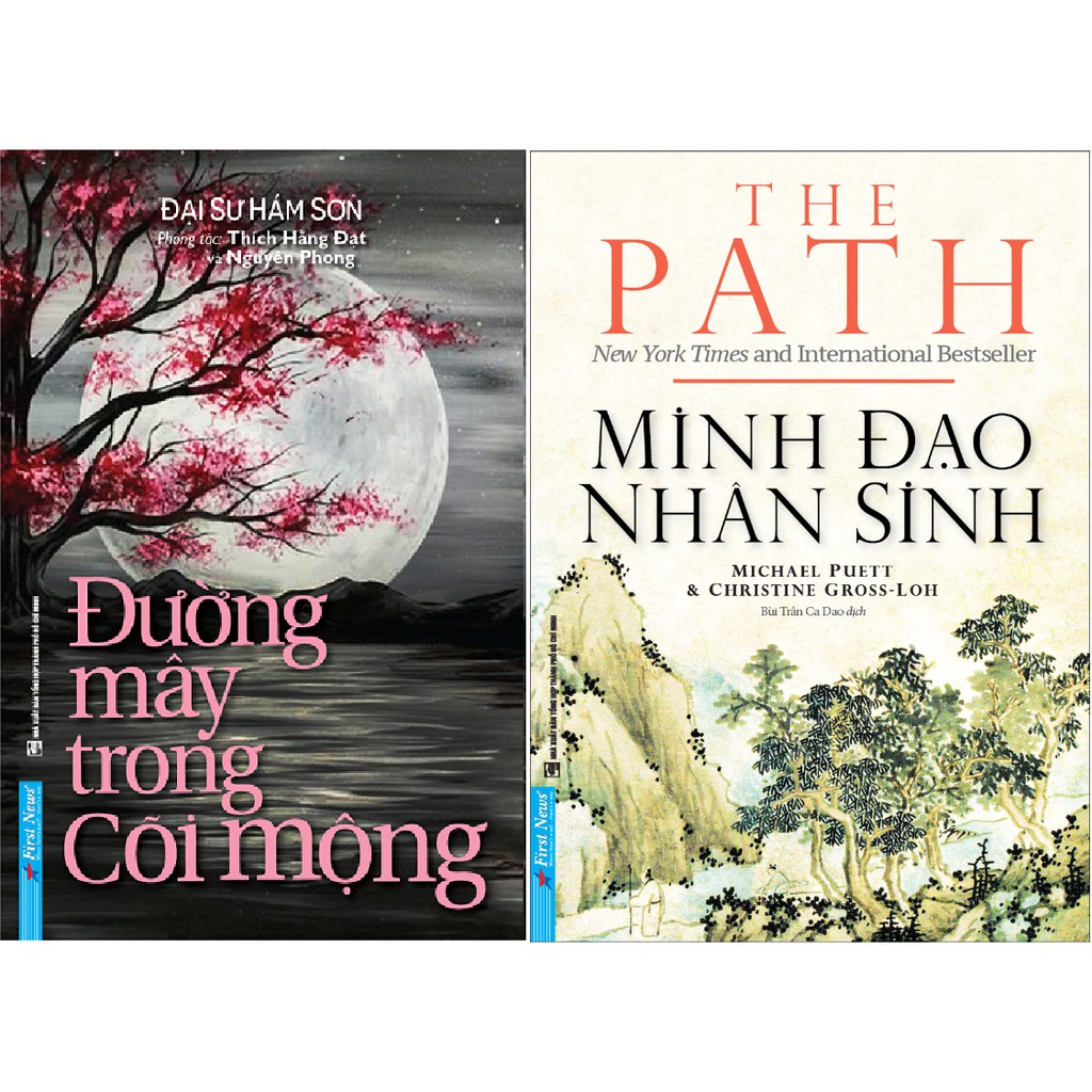 Nguyetlinhbook Sách - Combo Đường Mây Trong Cõi Mộng + Minh Đạo Nhân Sinh .