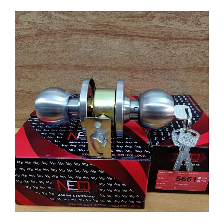 Ổ Khóa Tay Nắm Tròn Inox  NEO