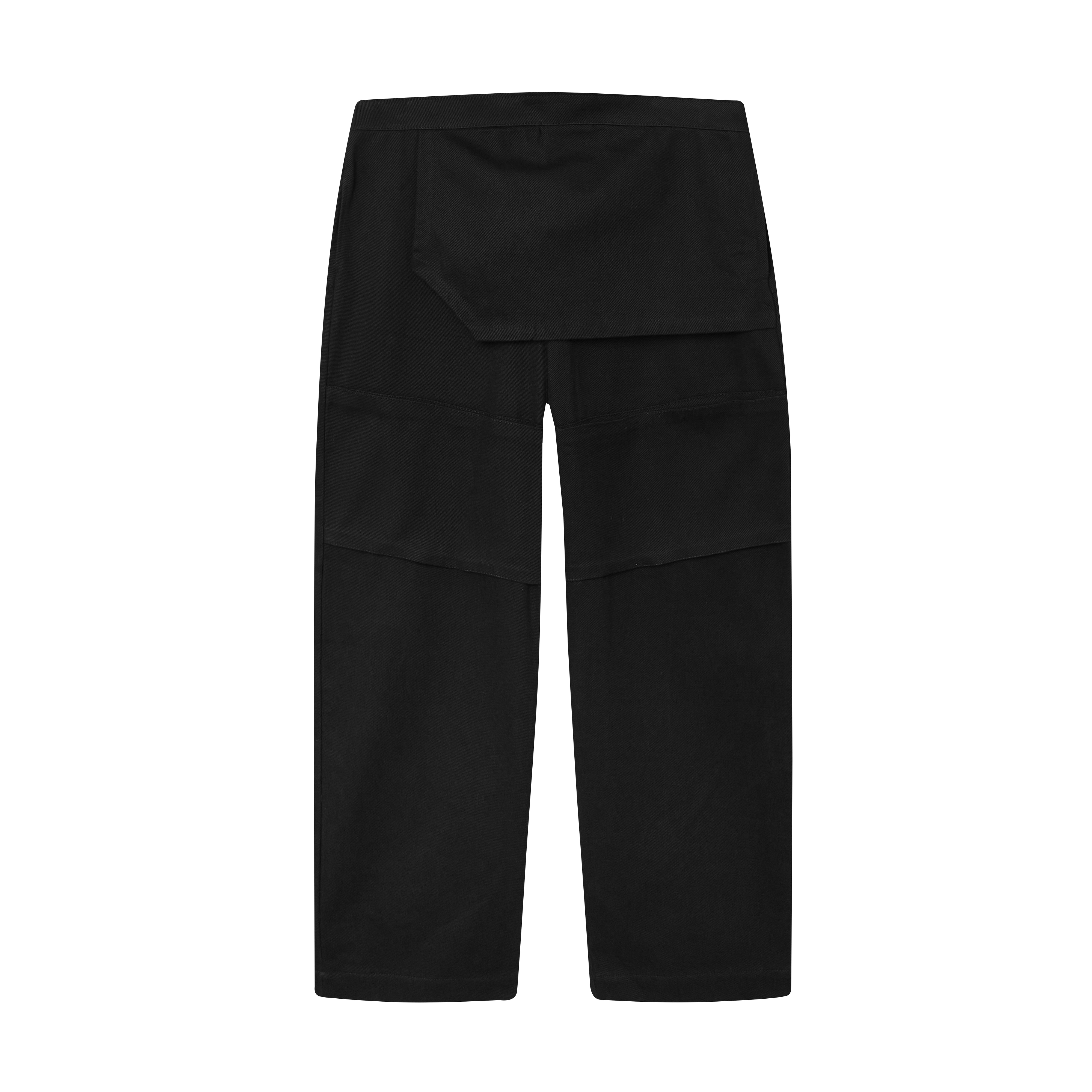 Quần kaki ross studio ống rộng oversize màu đen - black kaki pants - ross studio